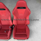 JDM EP3 Civic Type R Front Red Recaro Seats  